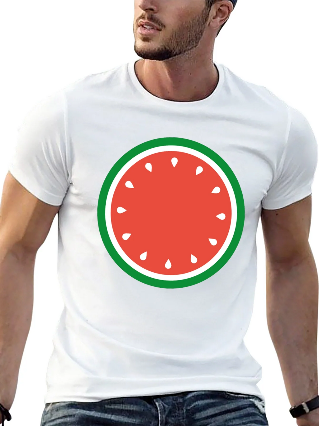 Watermelon Slice Graphic Tee - Fun Summer Style product image 11