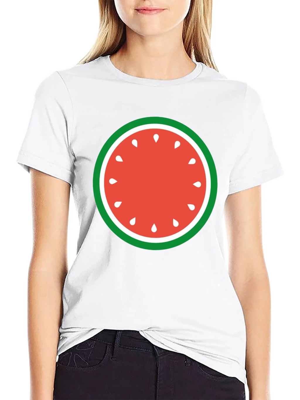 Watermelon Slice Graphic Tee - Fun Summer Style product image 8