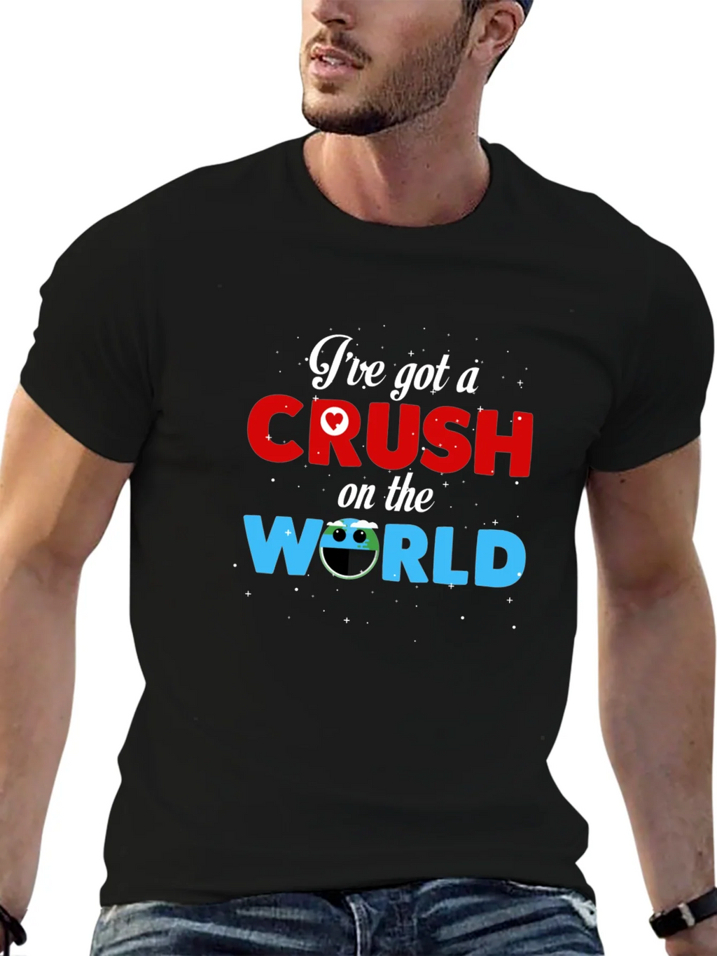 Crush On The World Graphic T-Shirt product image 6