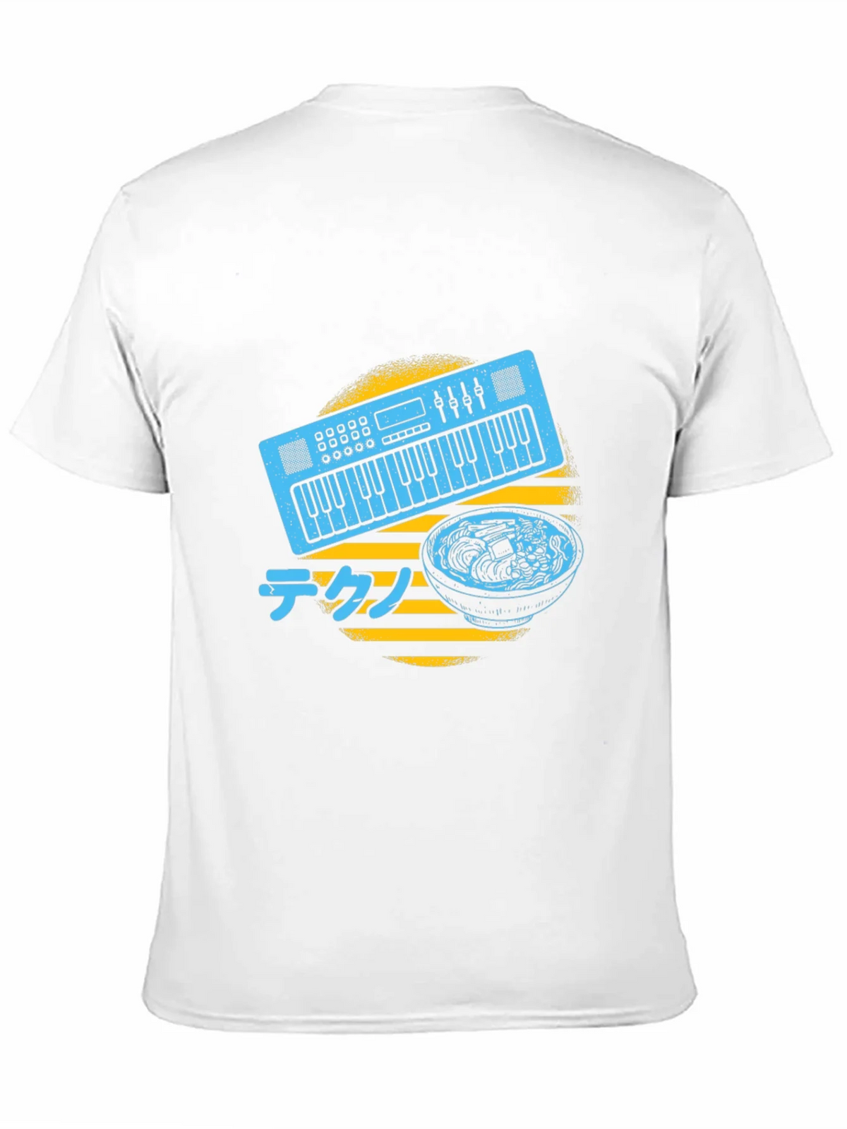 Synth Ramen T-Shirt - Musical Japanese Foodie Tee product image 7