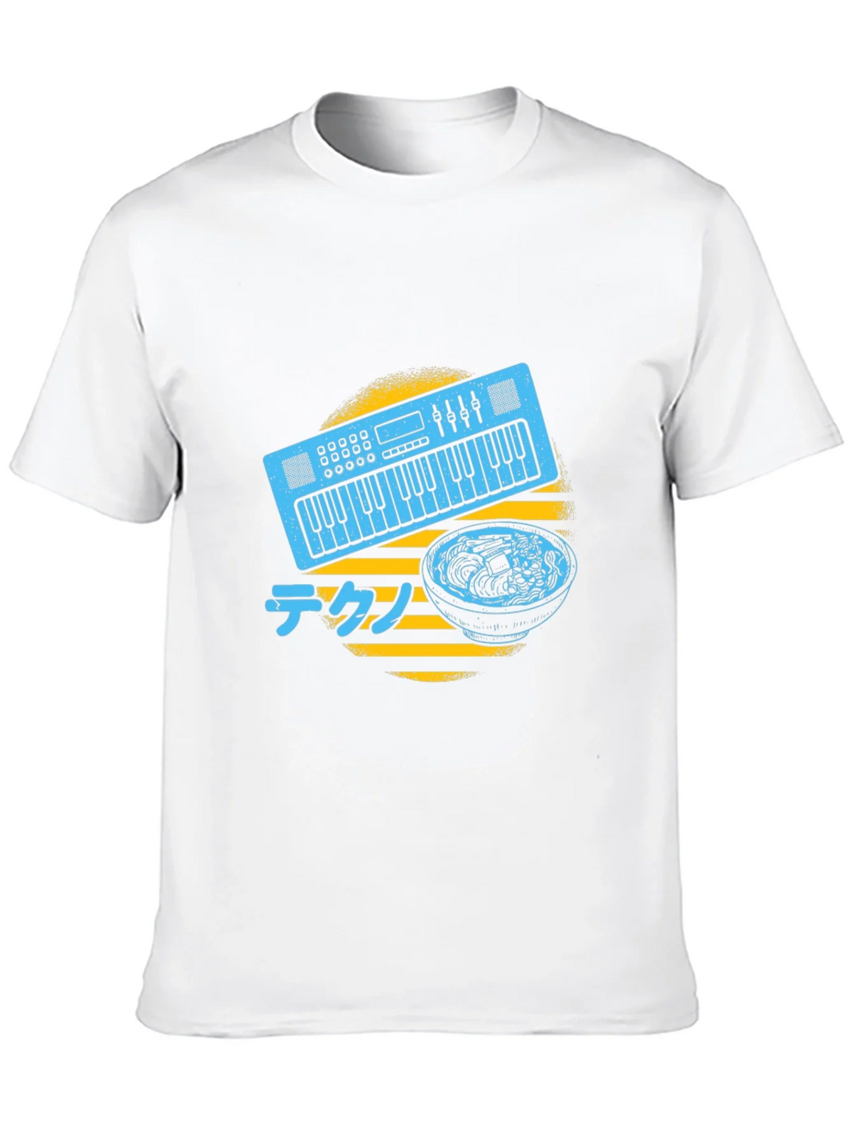 Synth Ramen T-Shirt - Musical Japanese Foodie Tee product image 6