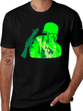 Camouflage Soldier Graphic T-Shirt product image 1
