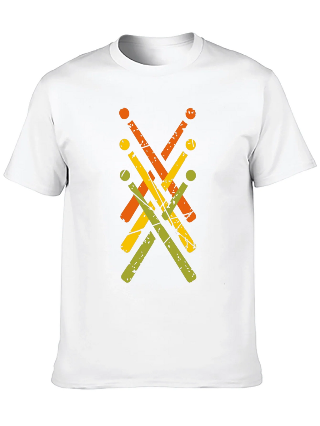 Retro Drumsticks Graphic Tee product image 9
