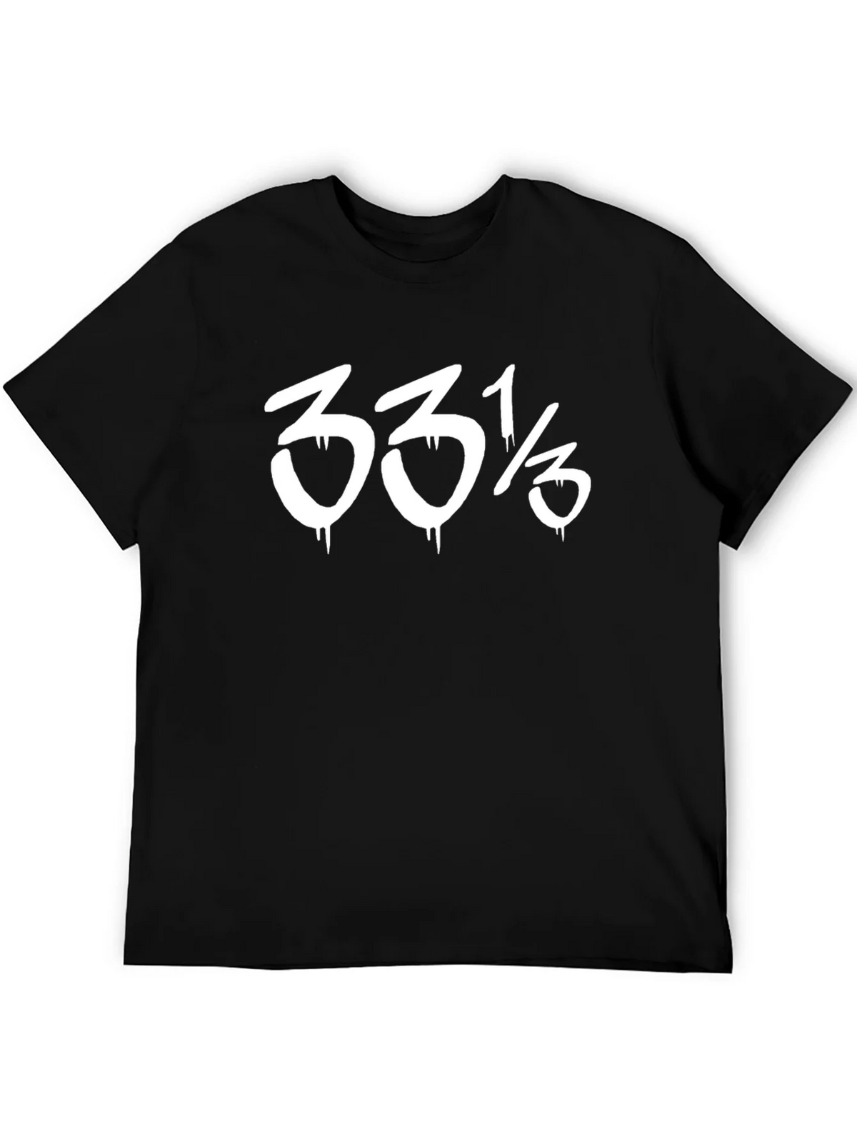 33 1/3 RPM Record Speed Graphic Tee product image 5