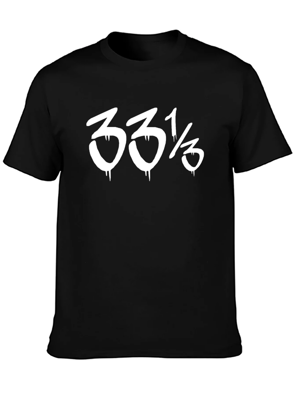 33 1/3 RPM Record Speed Graphic Tee product image 3
