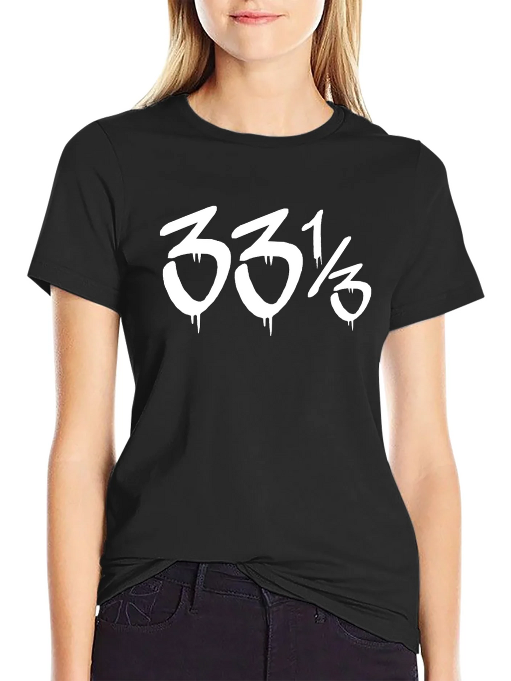 33 1/3 RPM Record Speed Graphic Tee product image 2