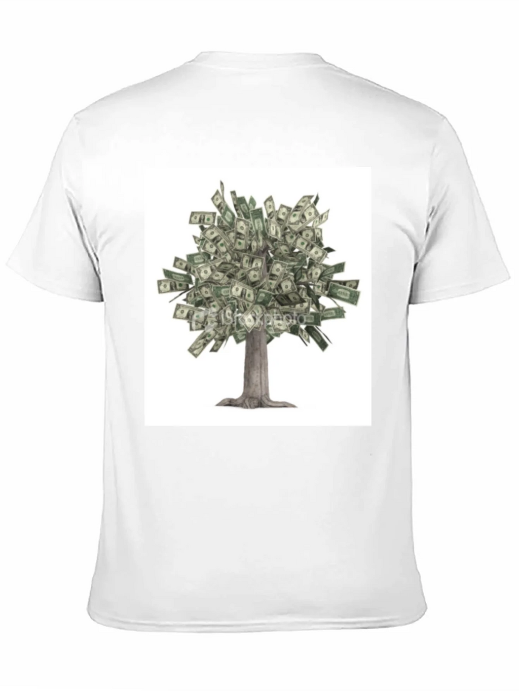 Money Tree Graphic Tee - Unisex Black T-Shirt product image 10