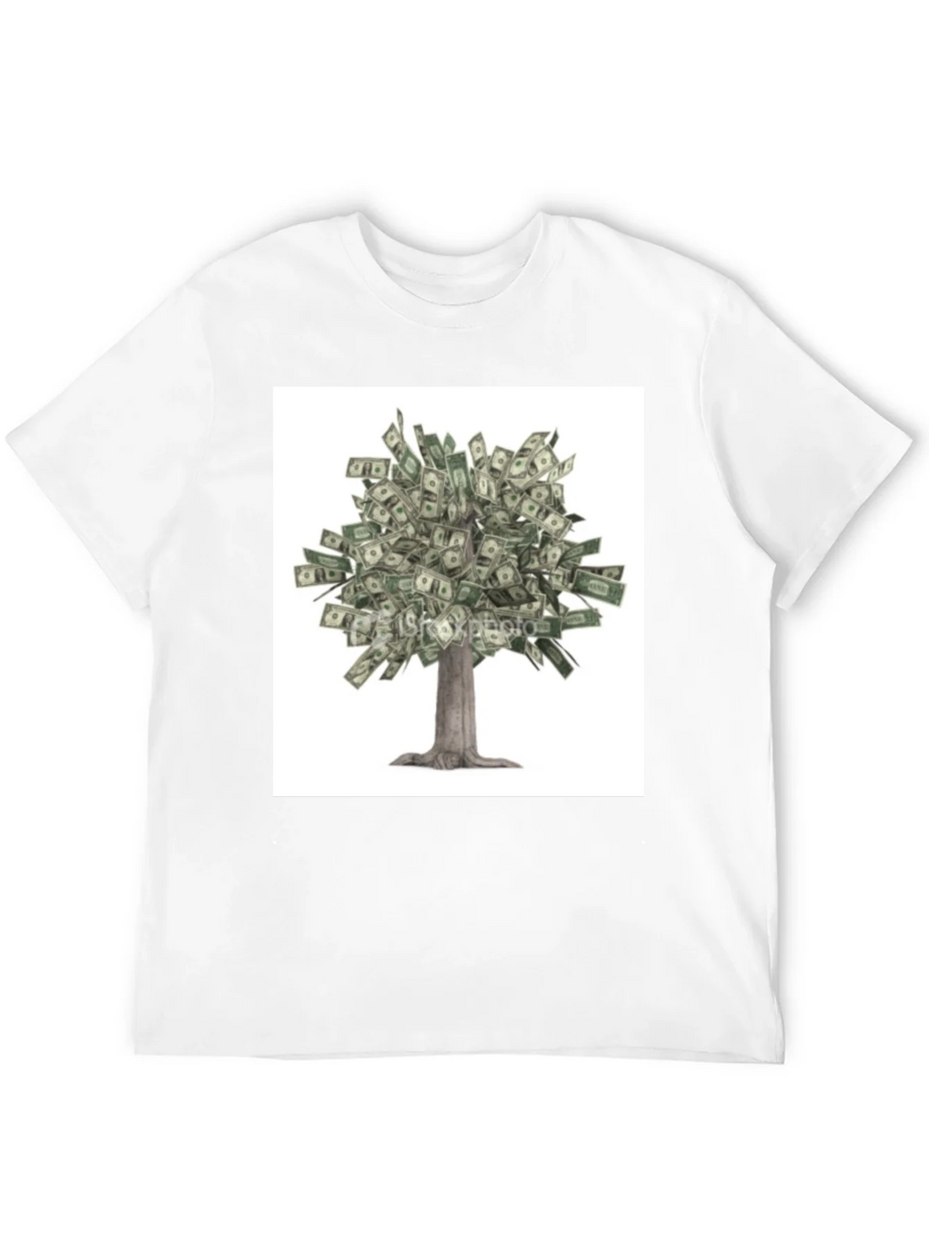 Money Tree Graphic Tee - Unisex Black T-Shirt product image 11