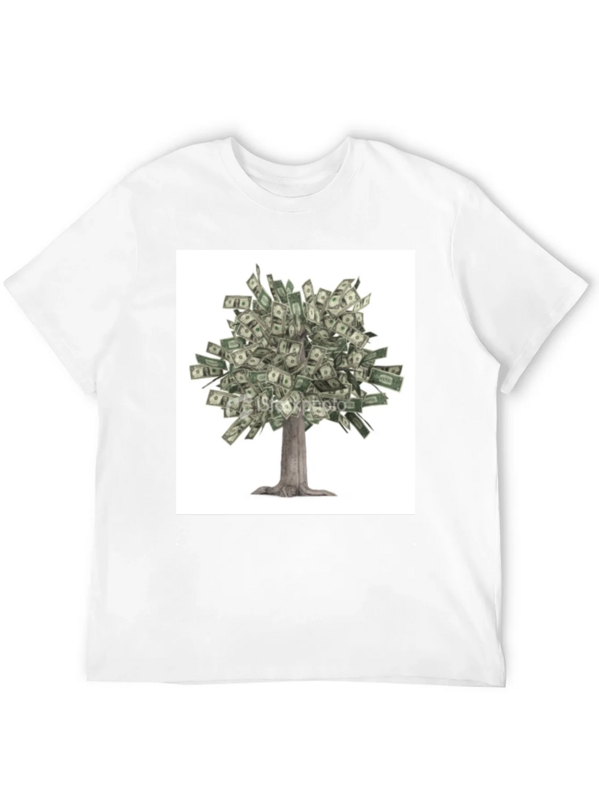 Money Tree Graphic Tee - Unisex Black T-Shirt product image 11