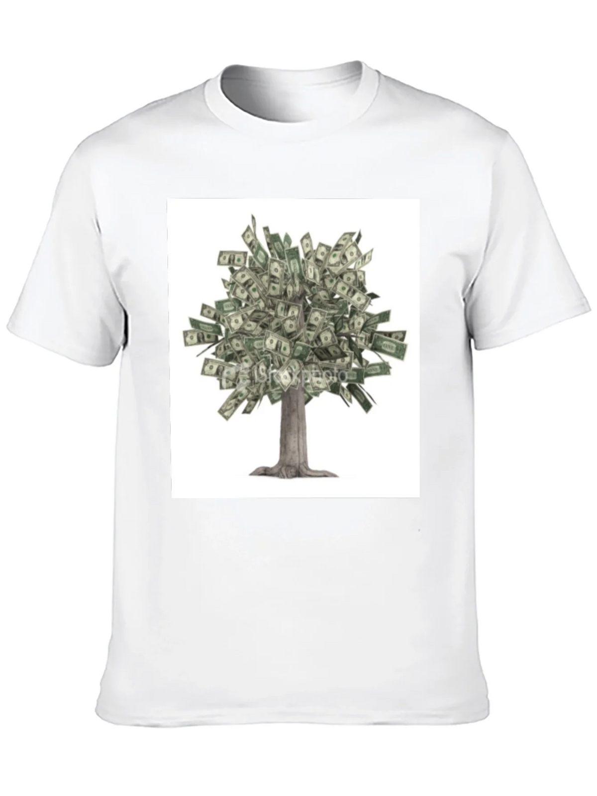 Money Tree Graphic Tee - Unisex Black T-Shirt product image 9