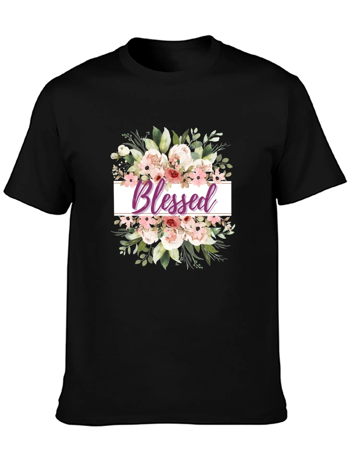 Blessed Floral T-Shirt - Stylish & Comfortable product image 3