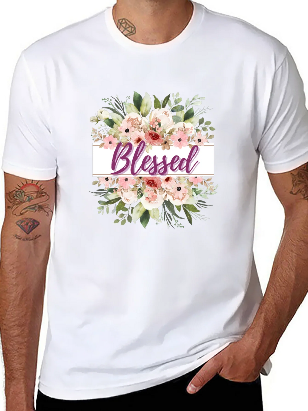 Blessed Floral T-Shirt - Stylish & Comfortable product image 7