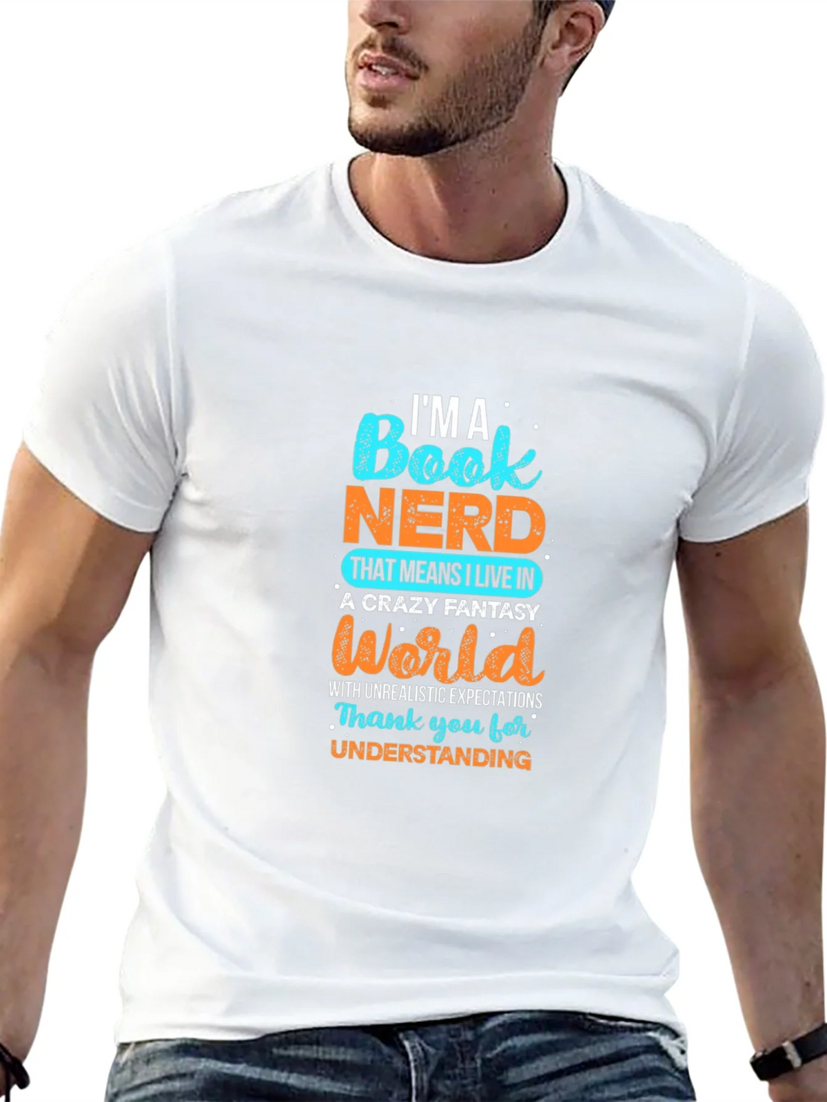 Book Nerd Fantasy World T-Shirt product image 12