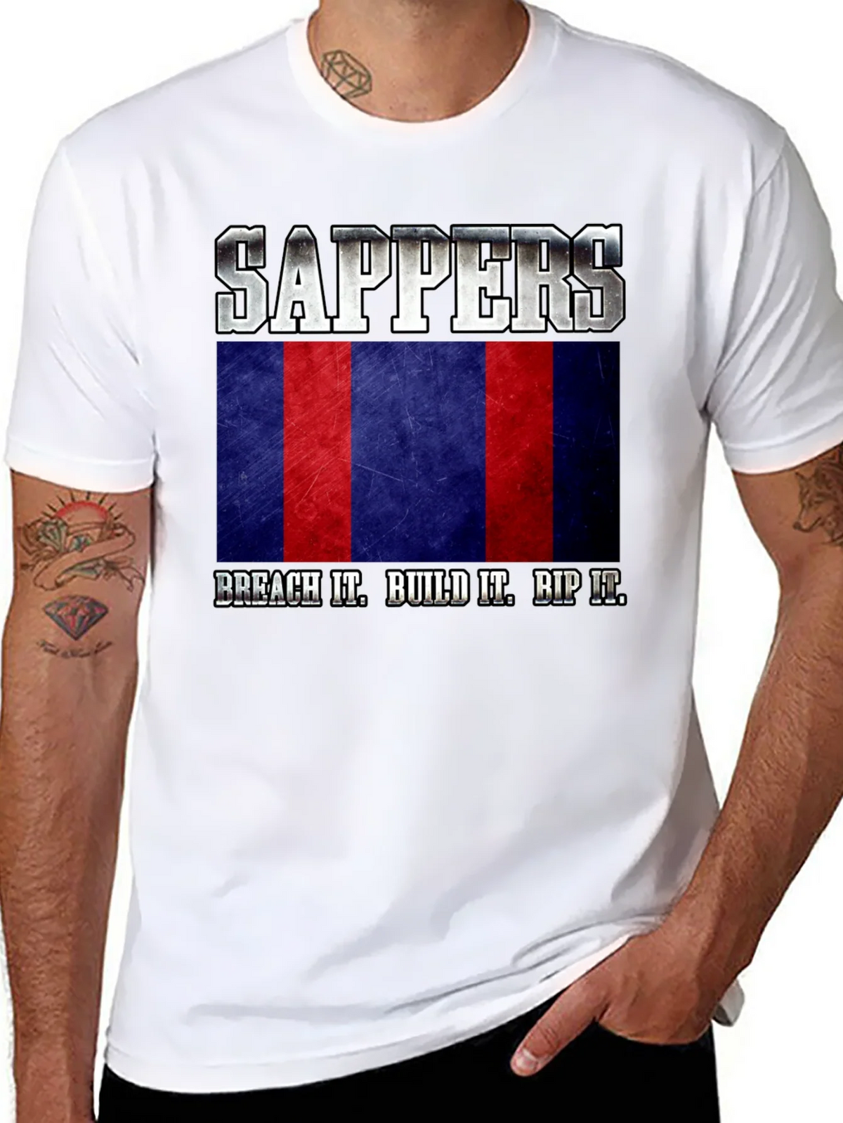 Sappers Military T-Shirt - Breach Build Bip product image 7