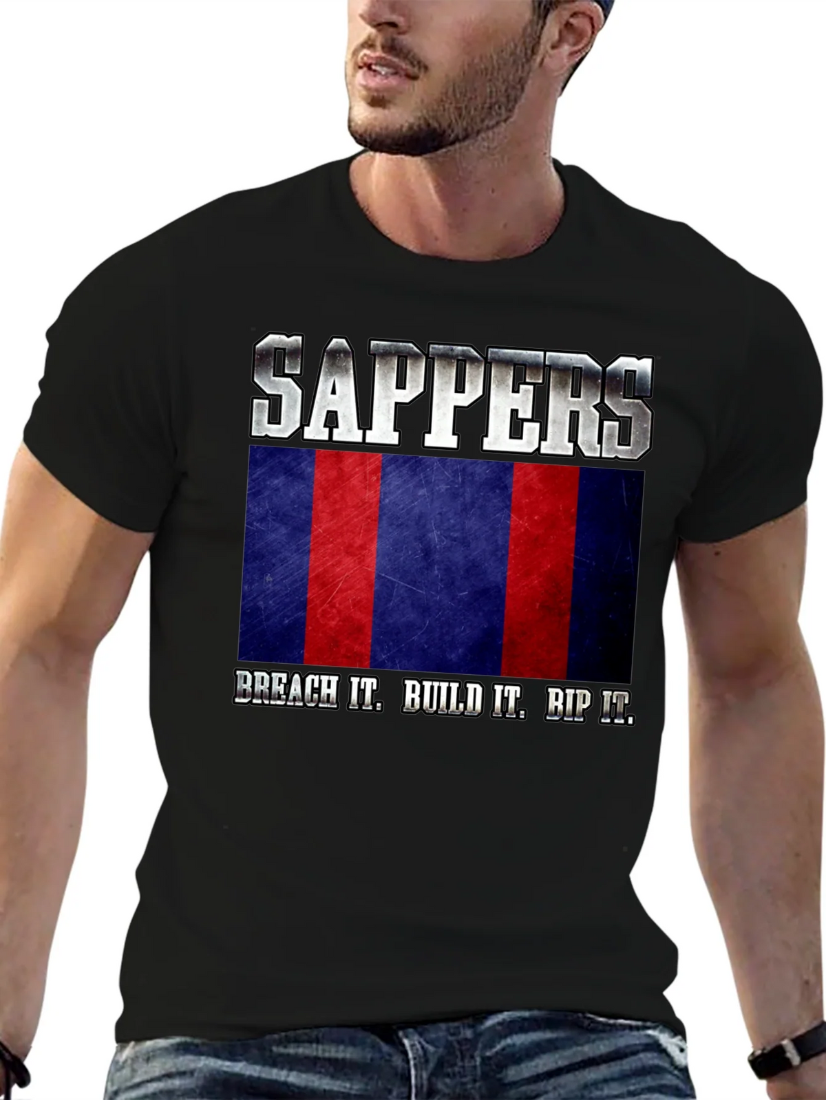 Sappers Military T-Shirt - Breach Build Bip product image 6
