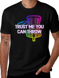 Trust Me You Can Throw Disc Golf T-Shirt product image 1