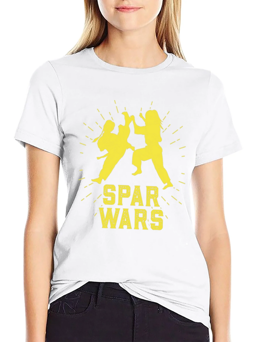 Spar Wars Black T-Shirt - Martial Arts Combat Tee product image 8