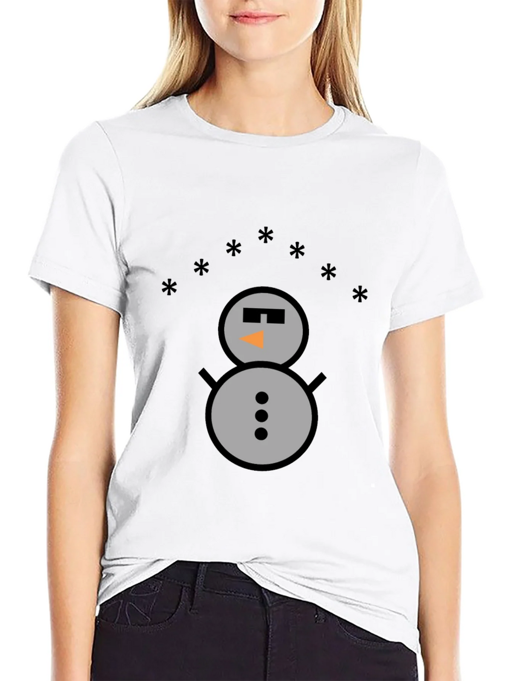 Snowman Graphic Tee - Cool Winter Style product image 8
