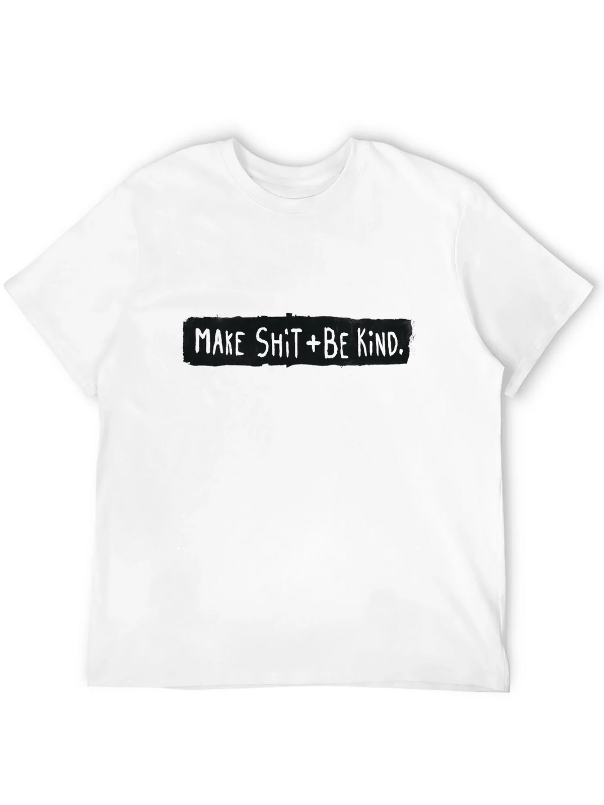Black T-Shirt with Distressed Graphic product image 11