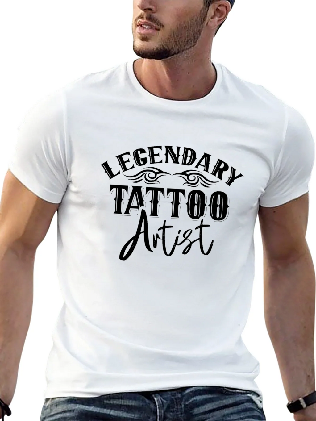 Legendary Tattoo Artist Black T-Shirt product image 8