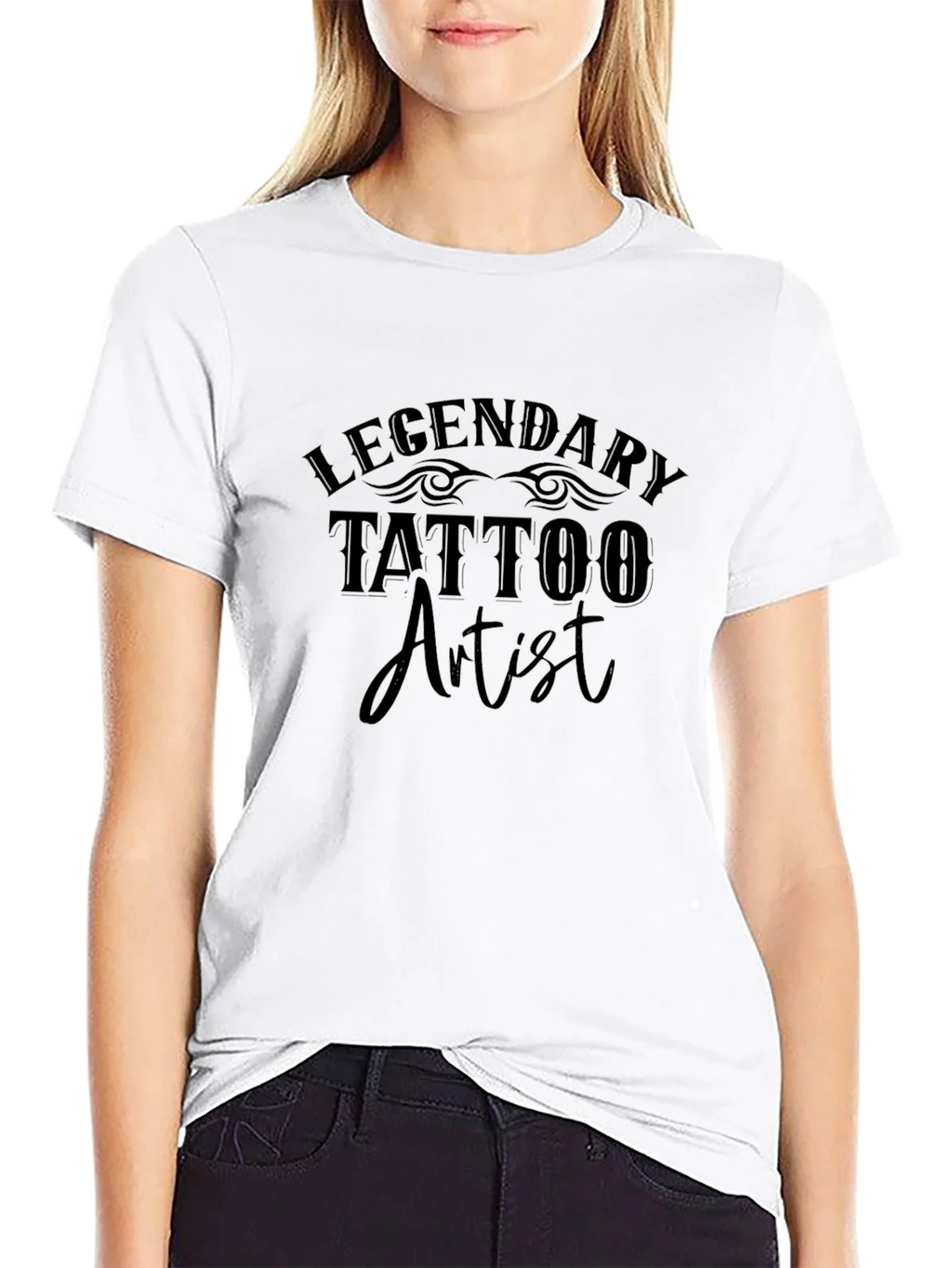 Legendary Tattoo Artist Black T-Shirt product image 6