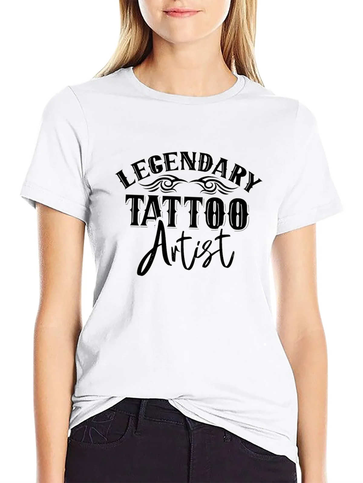 Legendary Tattoo Artist Black T-Shirt product image 6
