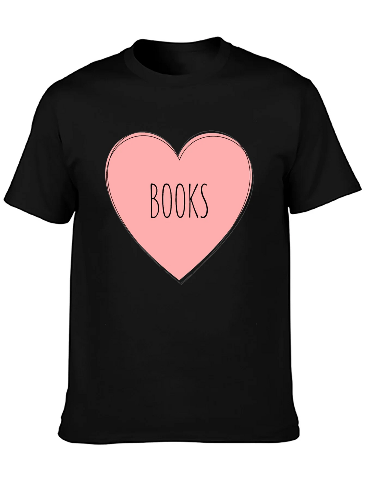 Books Heart T-Shirt - Reading Lover Tee product image 3