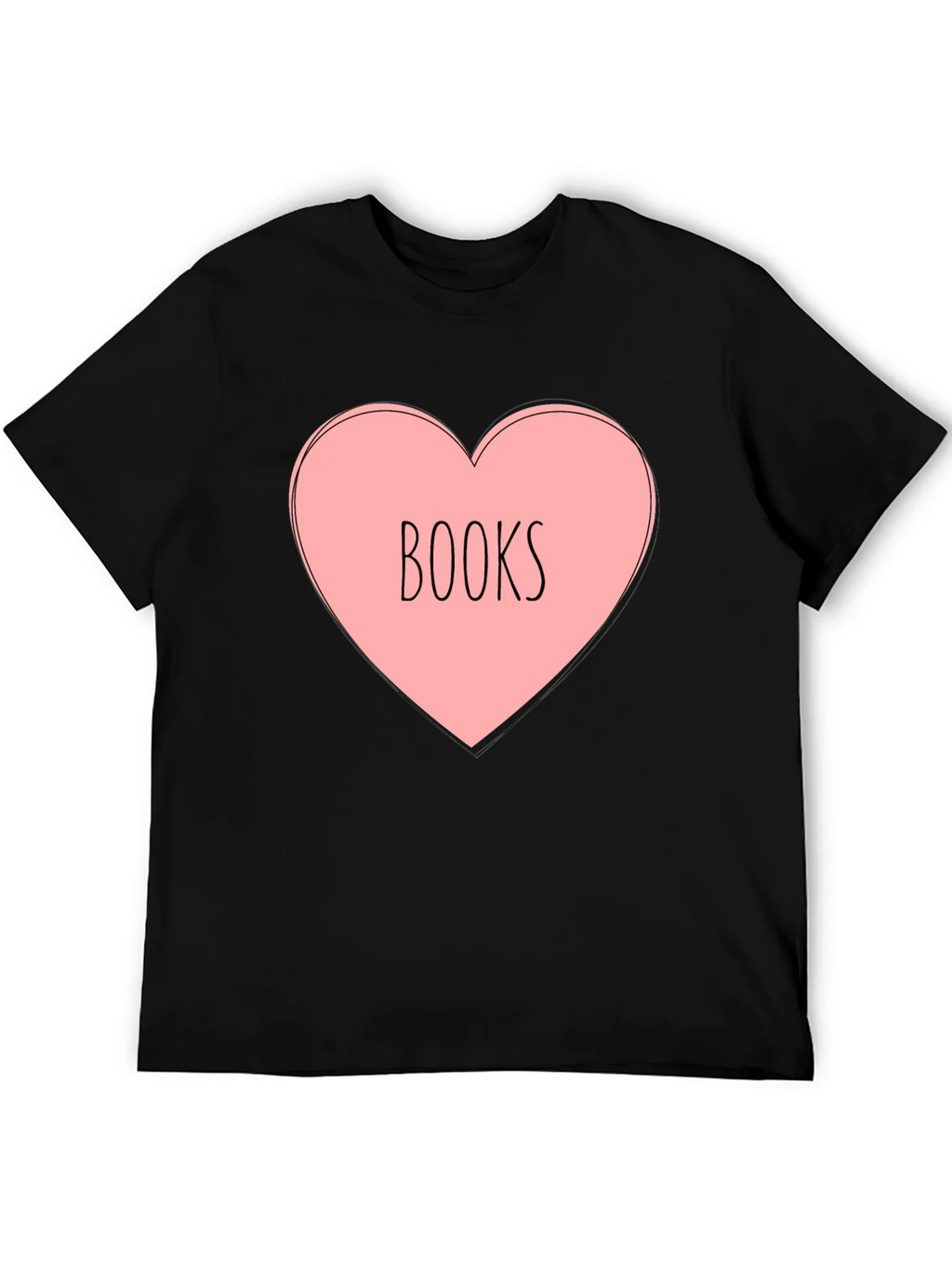 Books Heart T-Shirt - Reading Lover Tee product image 5