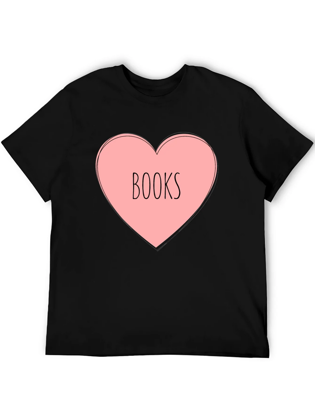 Books Heart T-Shirt - Reading Lover Tee product image 5