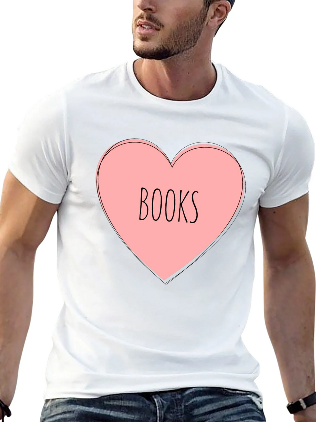 Books Heart T-Shirt - Reading Lover Tee product image 12