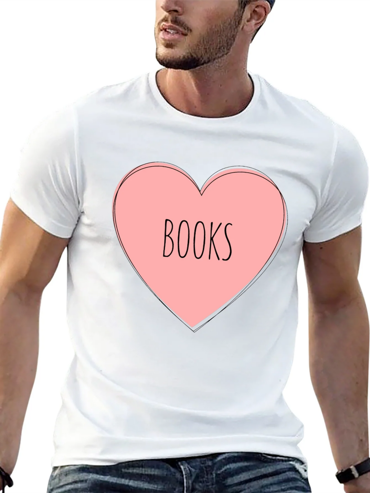 Books Heart T-Shirt - Reading Lover Tee product image 12