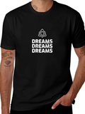 Dreams Graphic Tee - Stylish Black Cotton T-Shirt product image 1