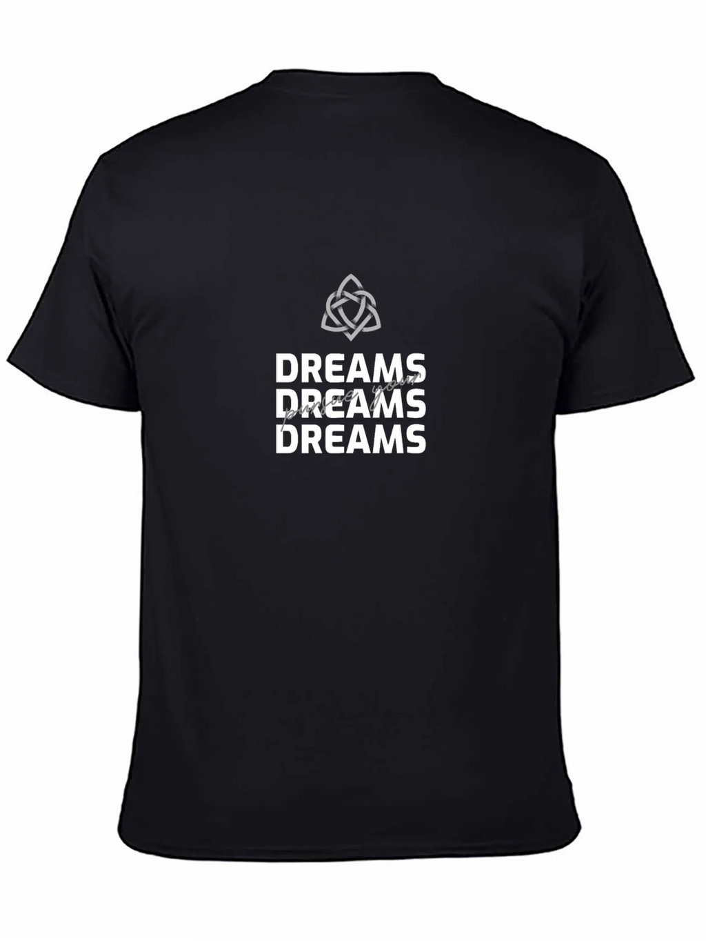 Dreams Graphic Tee - Stylish Black Cotton T-Shirt product image 4