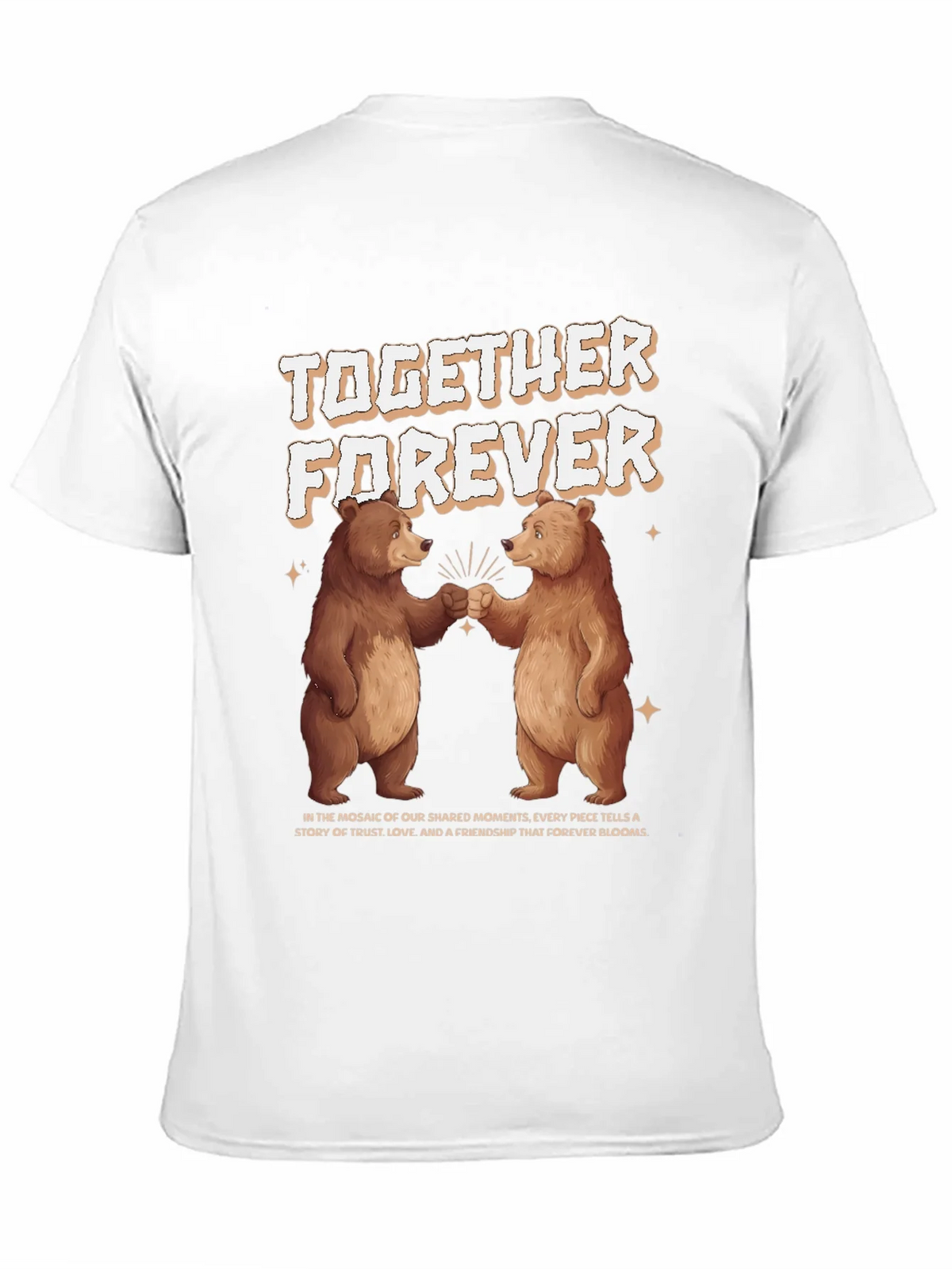 Together Forever Bear Graphic T-Shirt product image 10