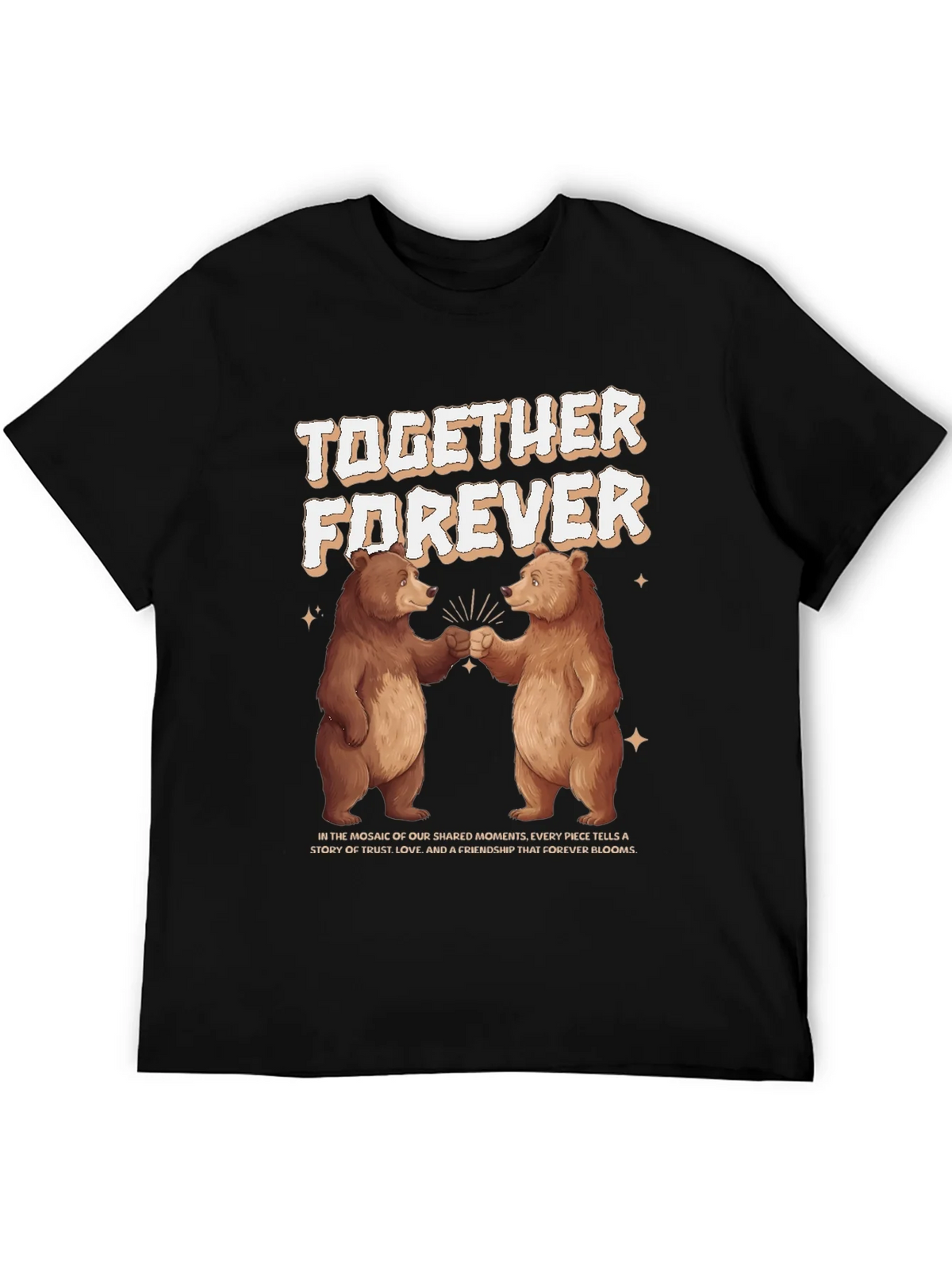 Together Forever Bear Graphic T-Shirt product image 5