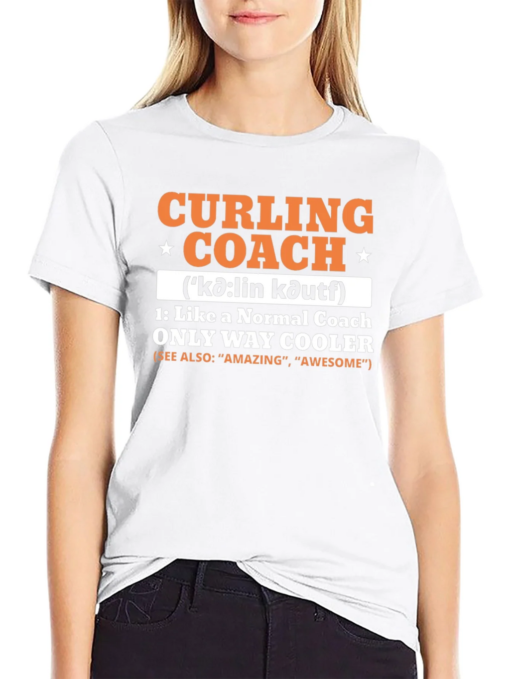 Curling Coach T-Shirt - Cool & Unique Design product image 8