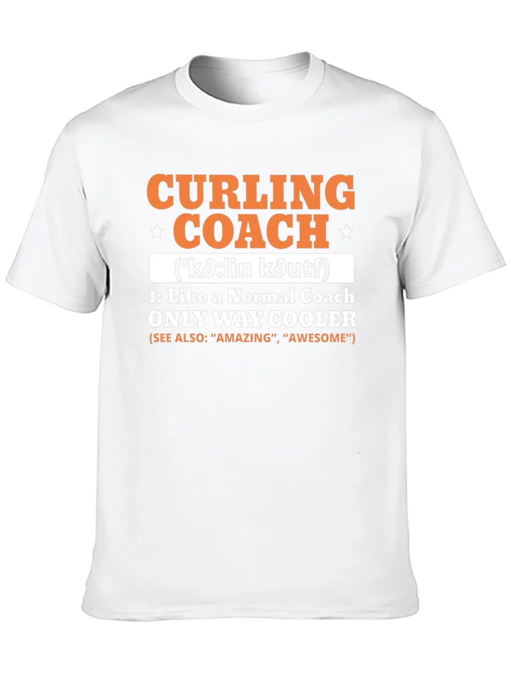 Curling Coach T-Shirt - Cool & Unique Design product image 9