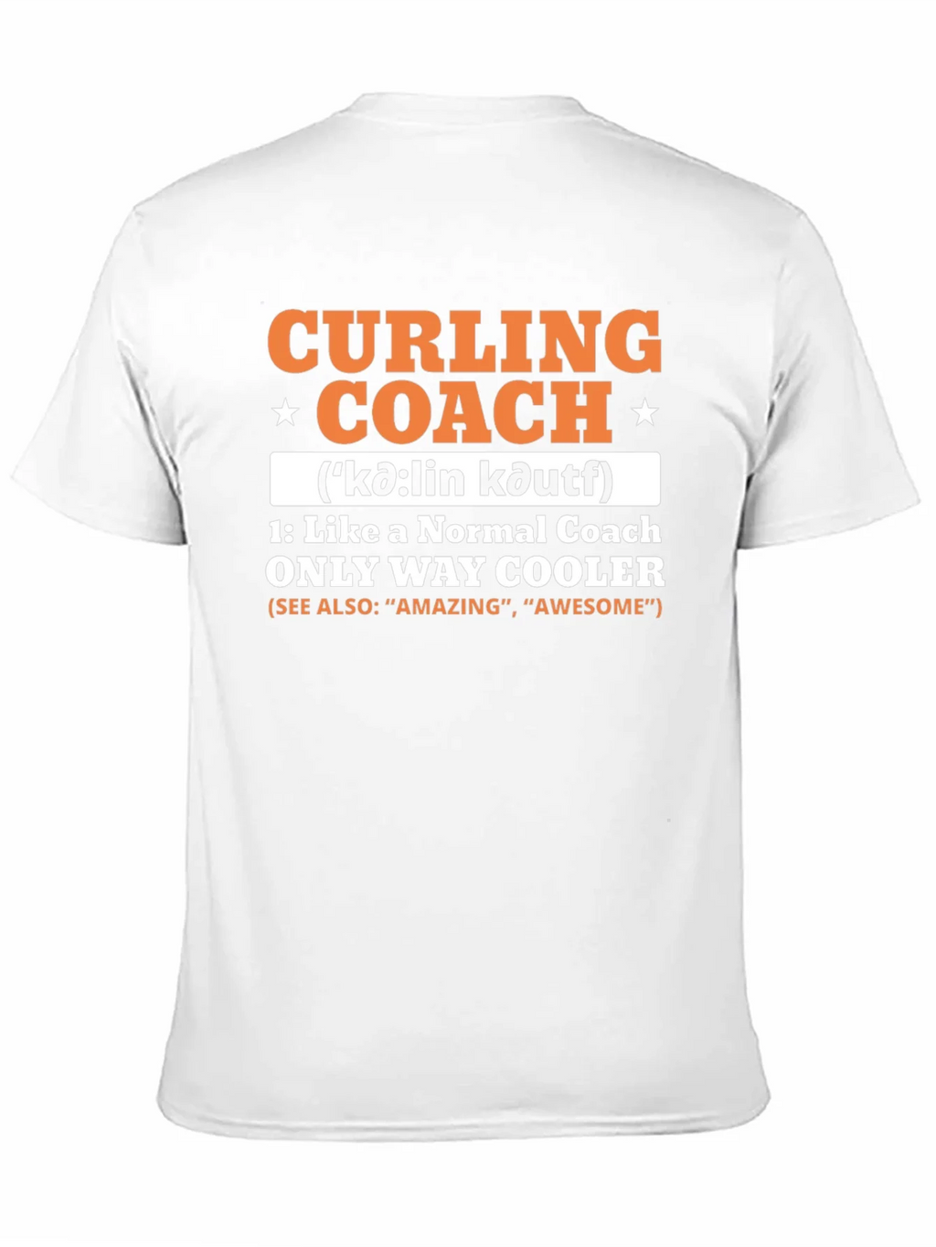 Curling Coach T-Shirt - Cool & Unique Design product image 10