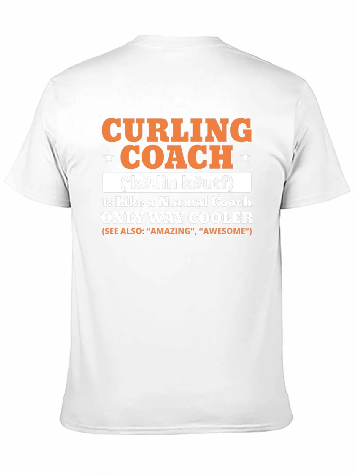 Curling Coach T-Shirt - Cool & Unique Design product image 10