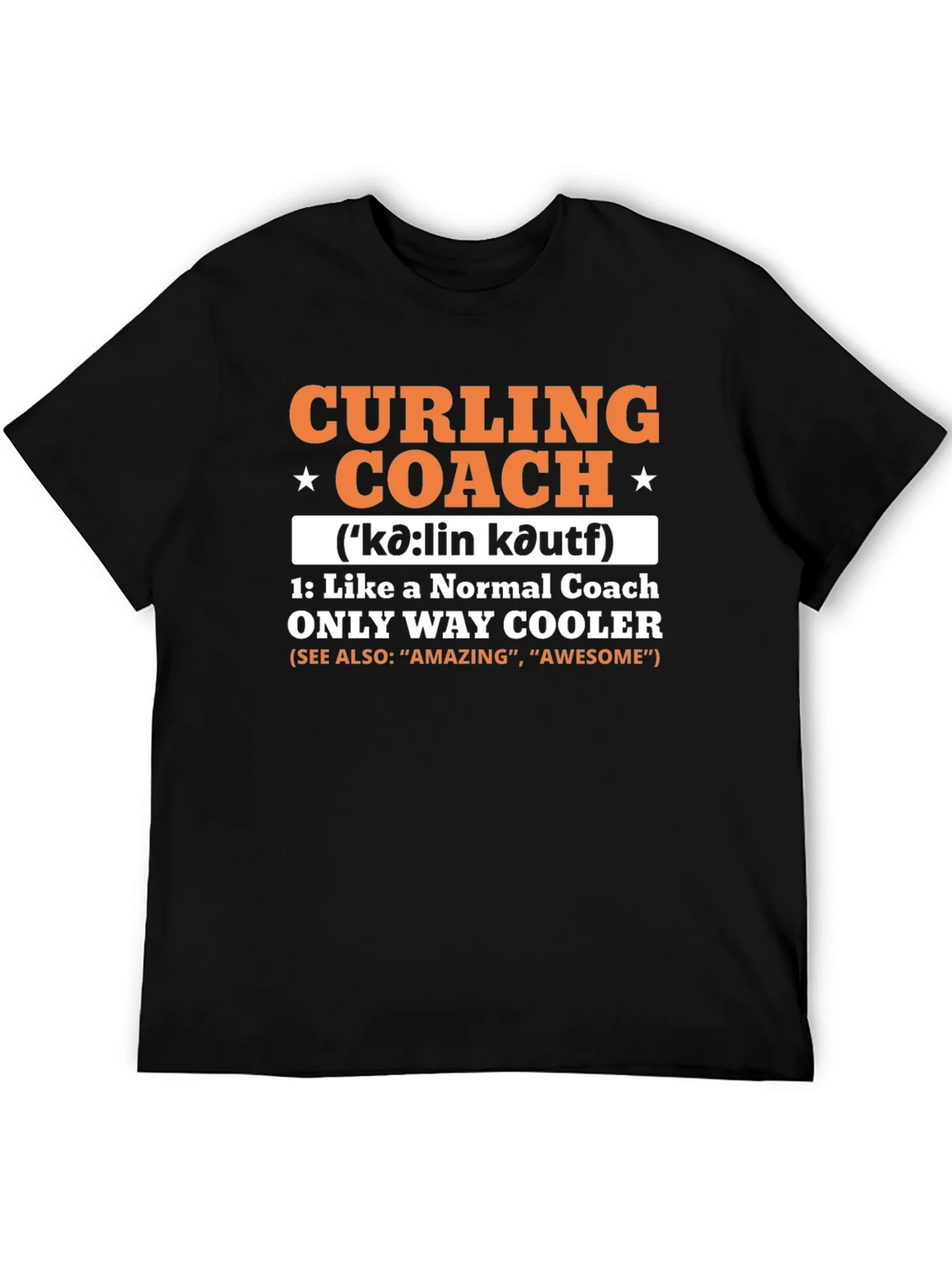 Curling Coach T-Shirt - Cool & Unique Design product image 5