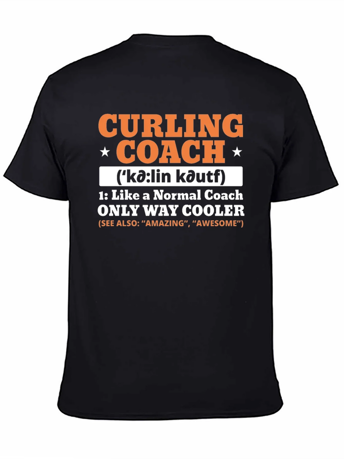 Curling Coach T-Shirt - Cool & Unique Design product image 4