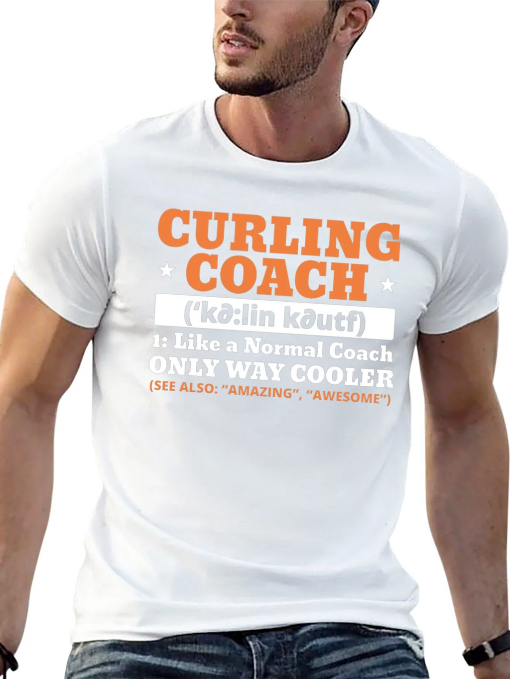 Curling Coach T-Shirt - Cool & Unique Design product image 12