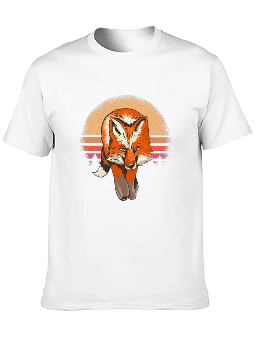 Fox Sunset Graphic Tee - Unisex Soft Cotton product image 9