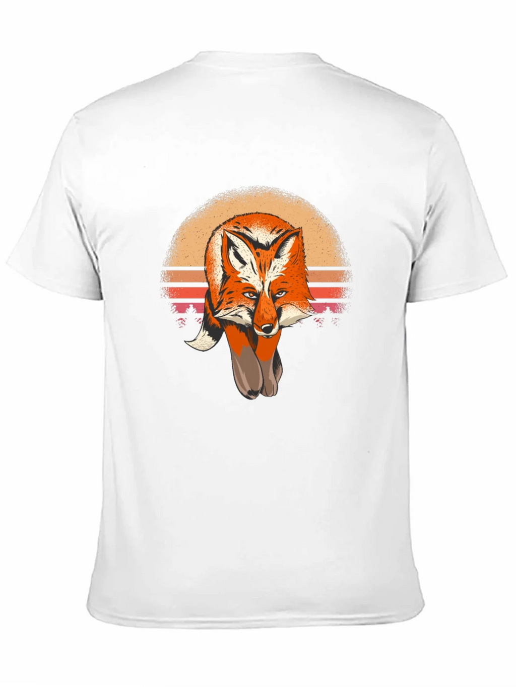 Fox Sunset Graphic Tee - Unisex Soft Cotton product image 10