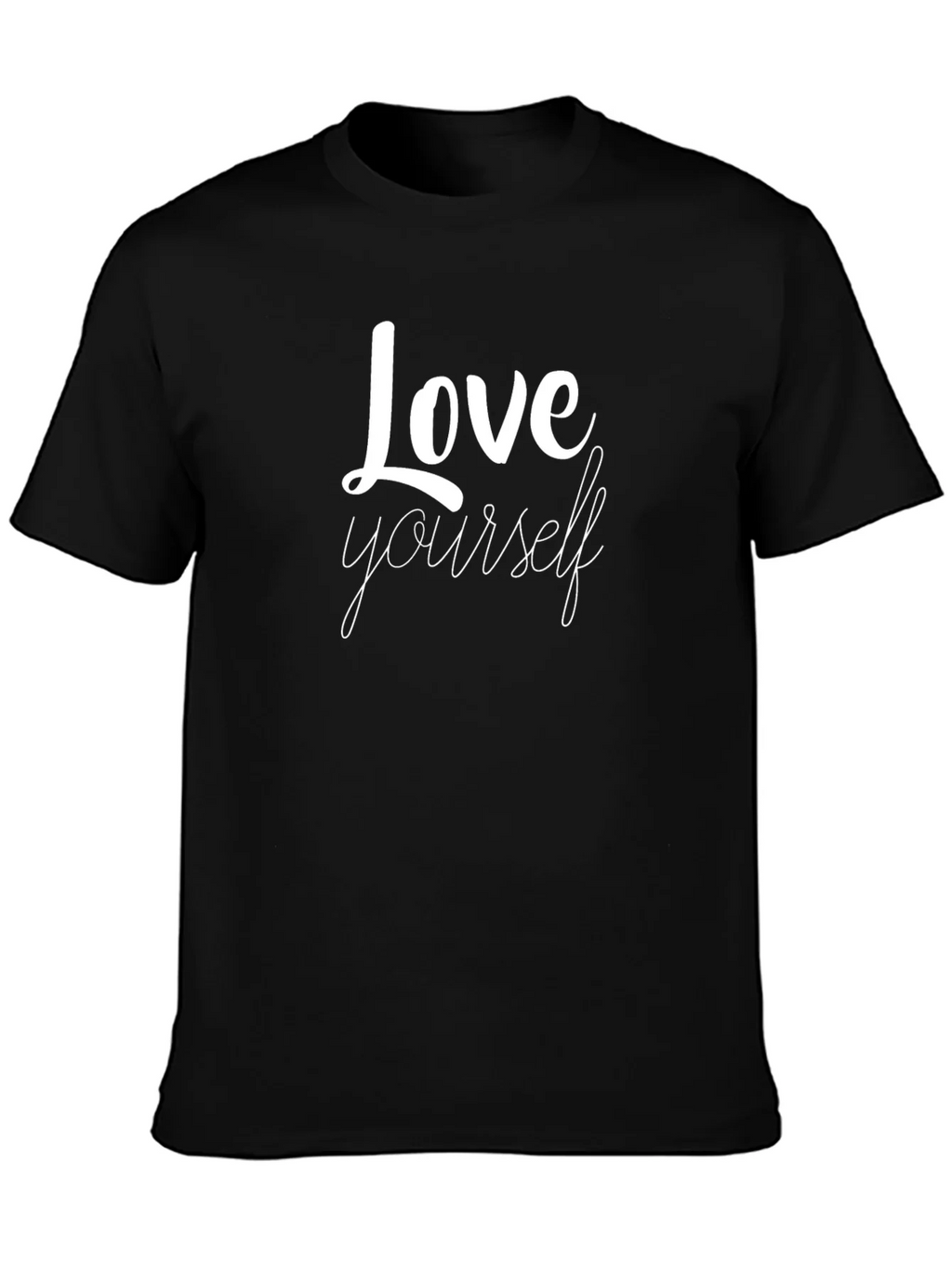 Love Yourself Black T-Shirt product image 3