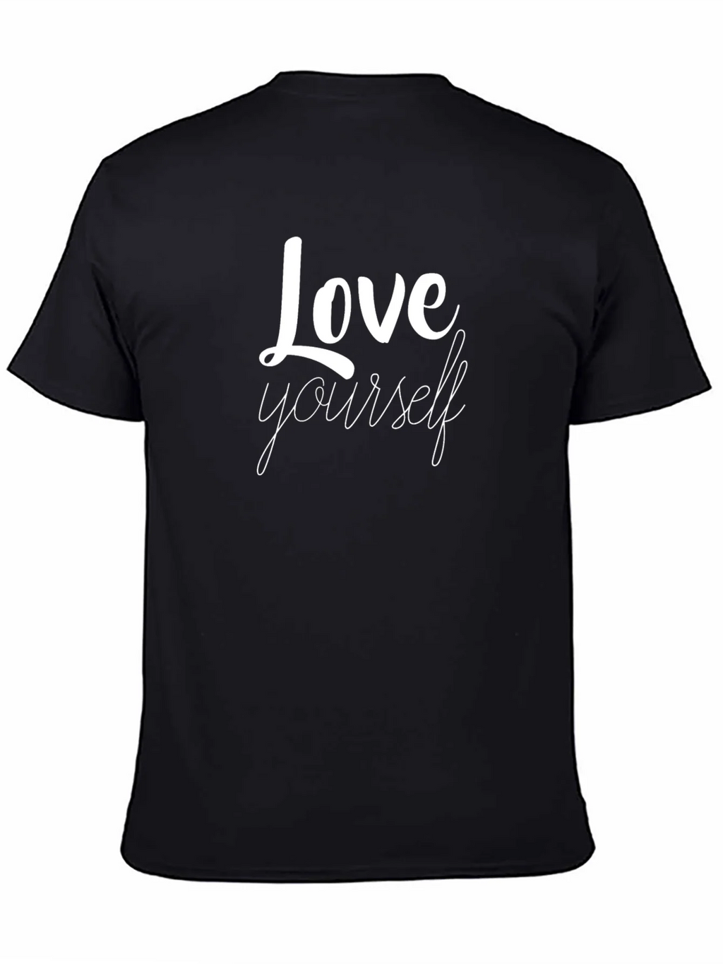 Love Yourself Black T-Shirt product image 4