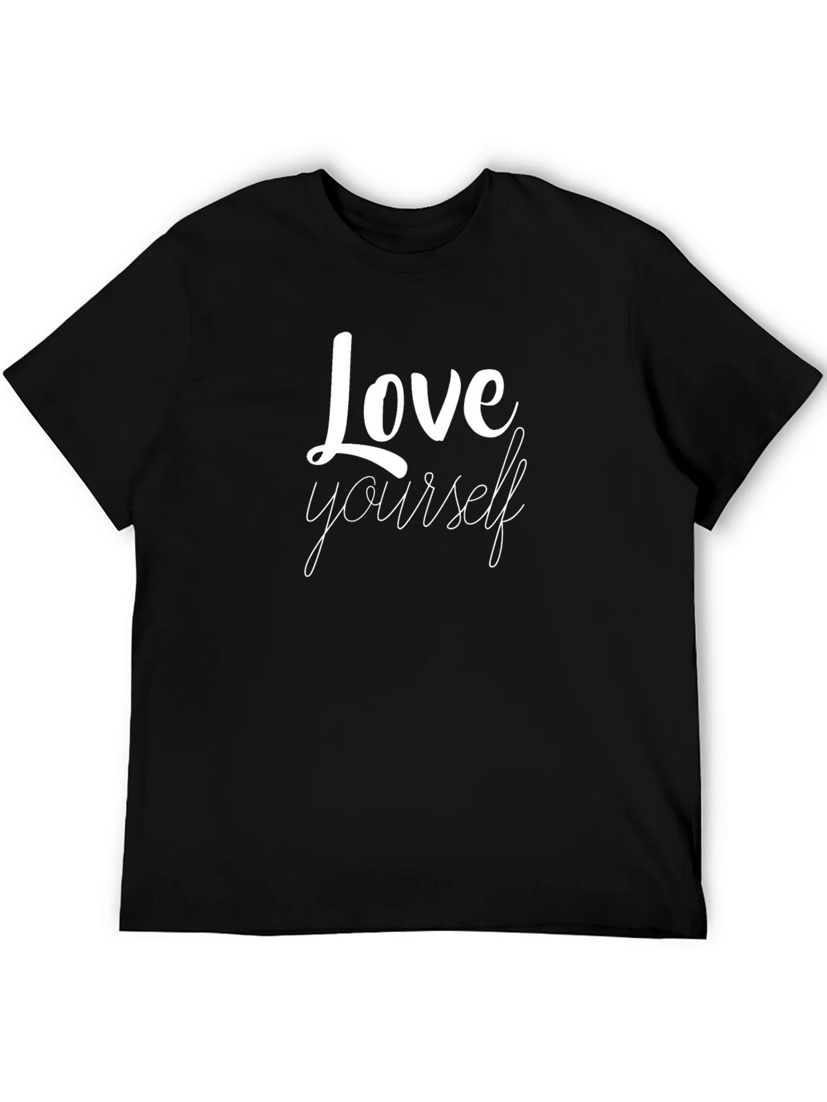 Love Yourself Black T-Shirt product image 5